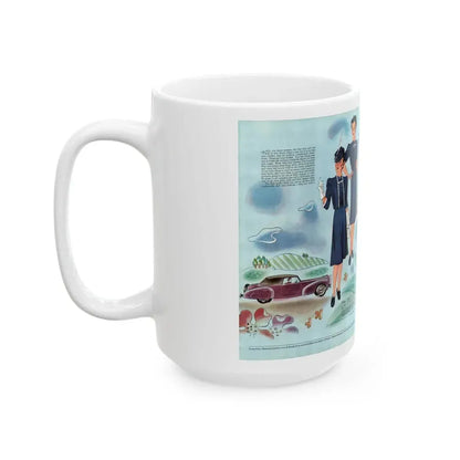Do You Take Short Cutz, Woman's Home Companion, April 1940 - White Coffee Mug - Go Mug Yourself