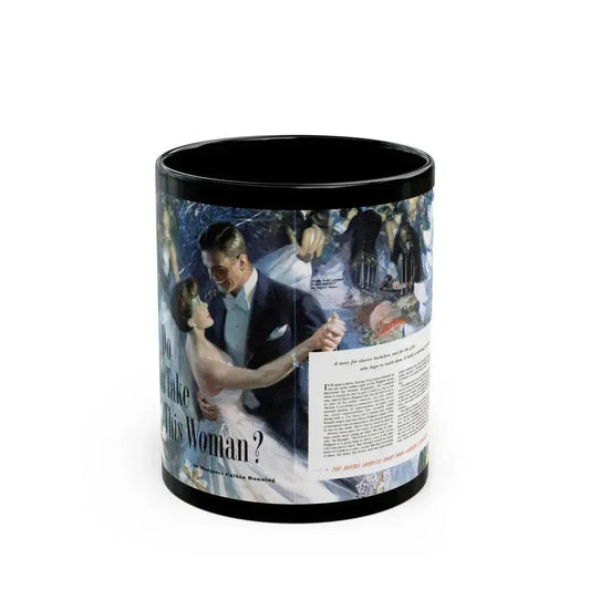 Do You Take This Woman, The American Magazine, December 1952 - Black Coffee Mug 11oz - Go Mug Yourself
