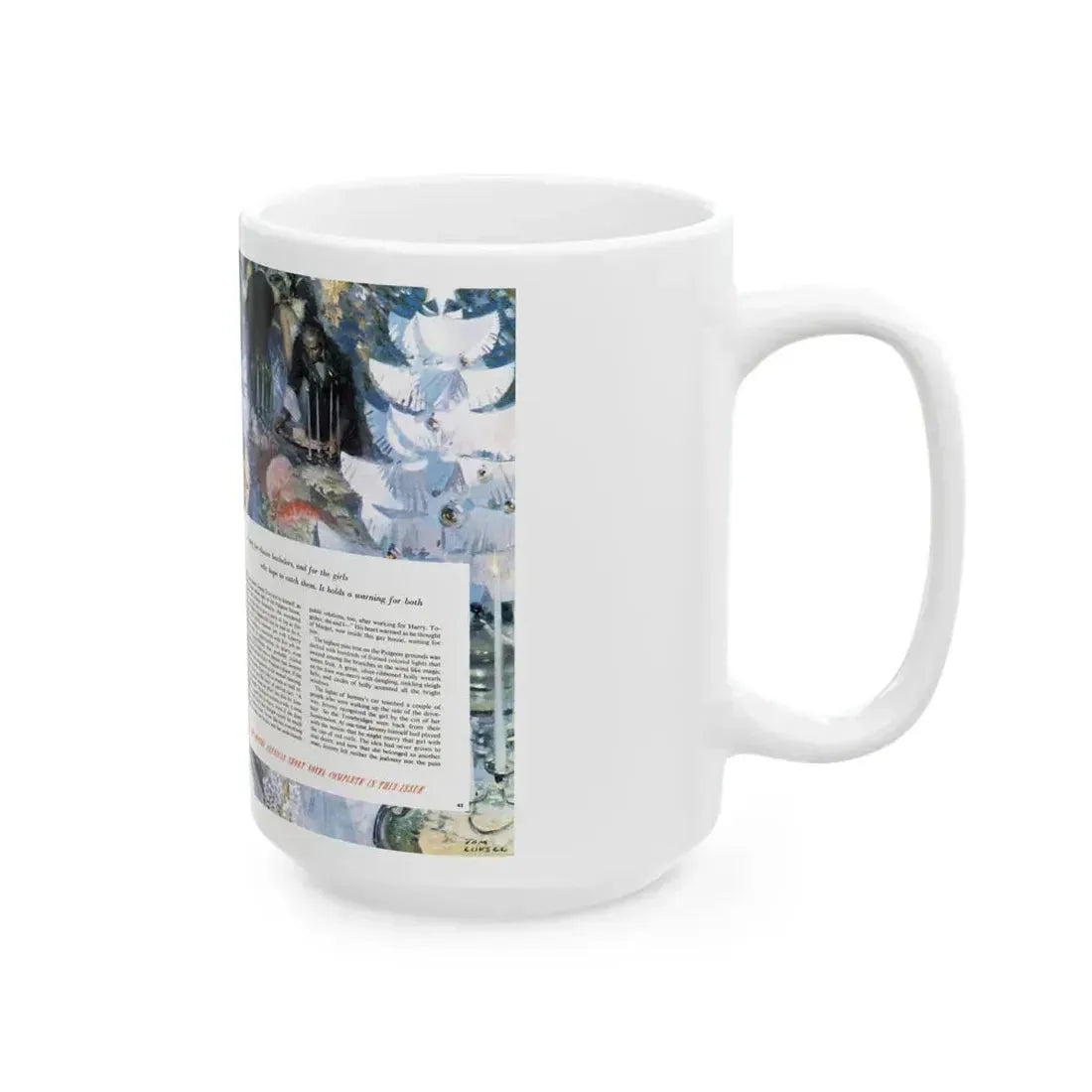 Do You Take This Woman, The American Magazine, December 1952 - White Coffee Mug - Go Mug Yourself