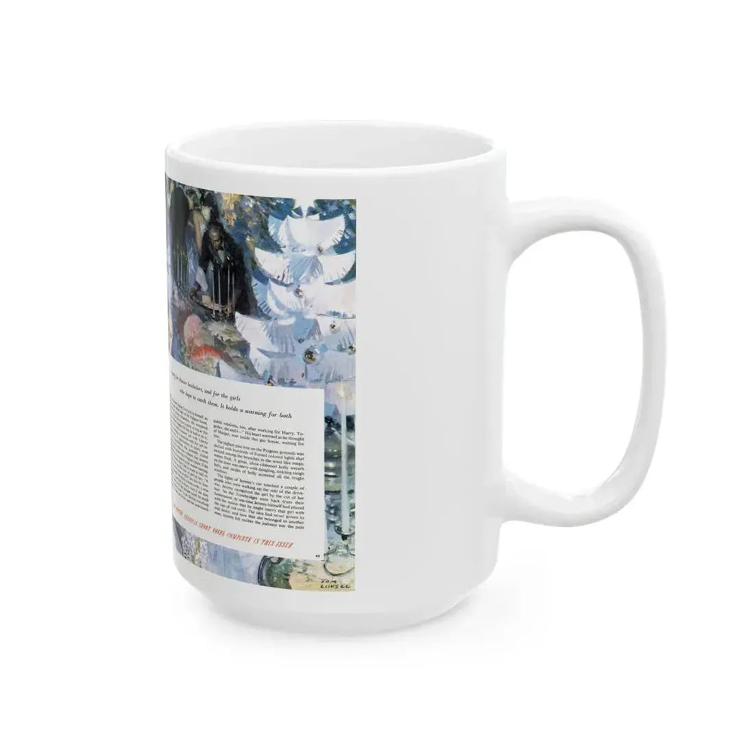 Do You Take This Woman, The American Magazine, December 1952 - White Coffee Mug - Go Mug Yourself