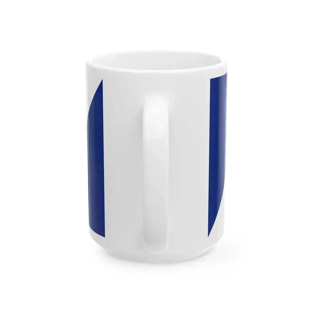 Dobele flag (Latvia) White Coffee Mug - Go Mug Yourself
