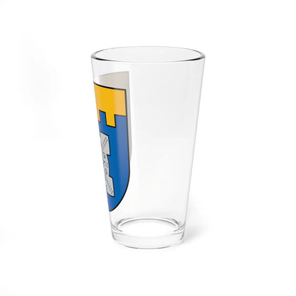 Dobeles novads COA (Latvia) (Coat of Arms) Pint Glass 16oz - Go Mug Yourself