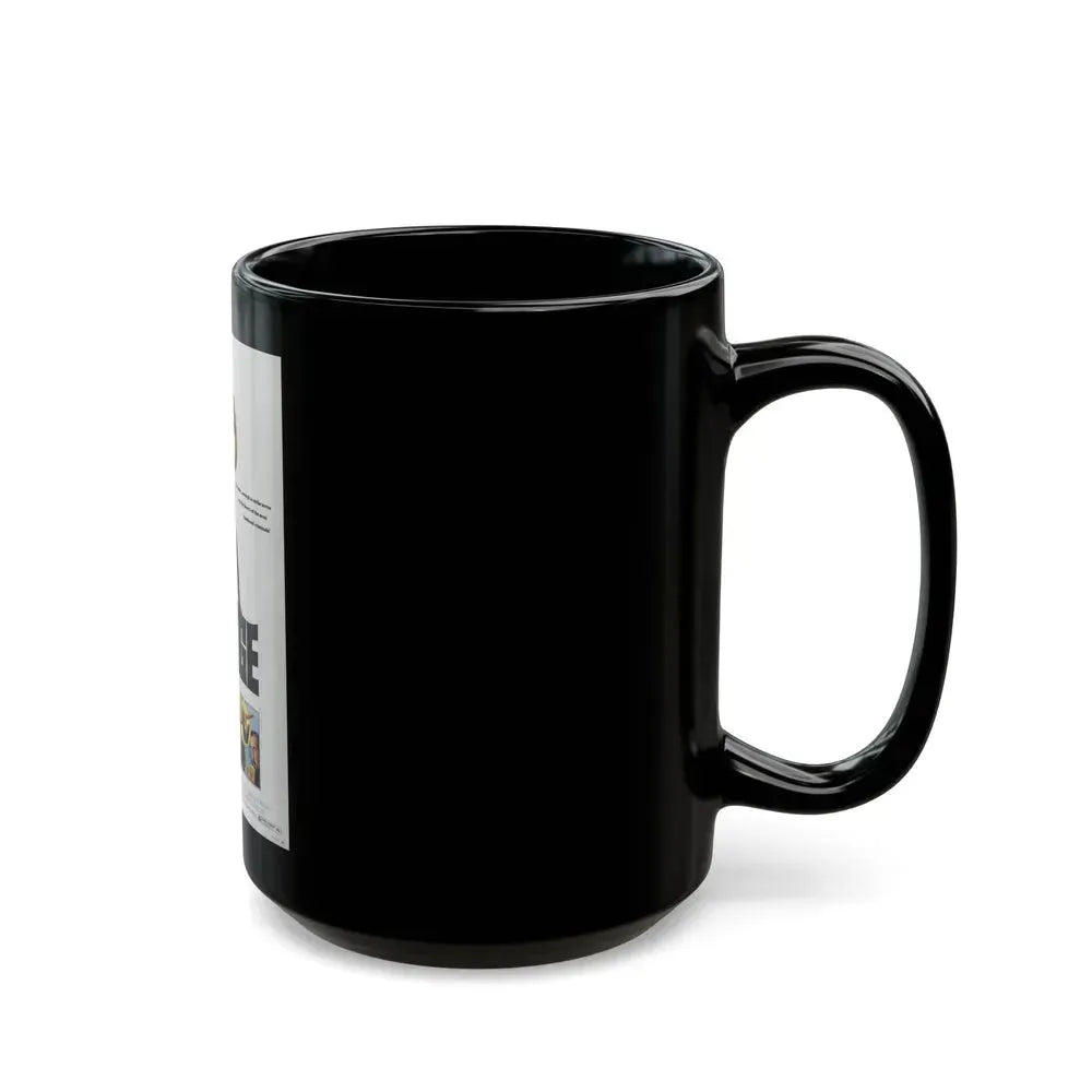 DOC SAVAGE THE MAN  OF BRONZE 1975 Movie Poster - Black Coffee Mug - Go Mug Yourself