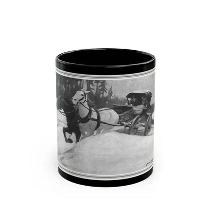 Doc Virginia (1), McCall's, August 1927 - Black Coffee Mug 11oz - Go Mug Yourself