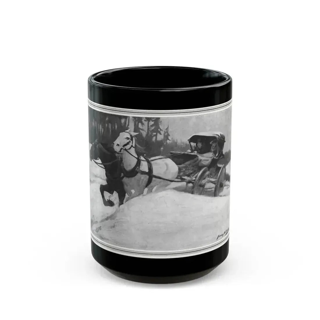Doc Virginia (1), McCall's, August 1927 - Black Coffee Mug 15oz - Go Mug Yourself
