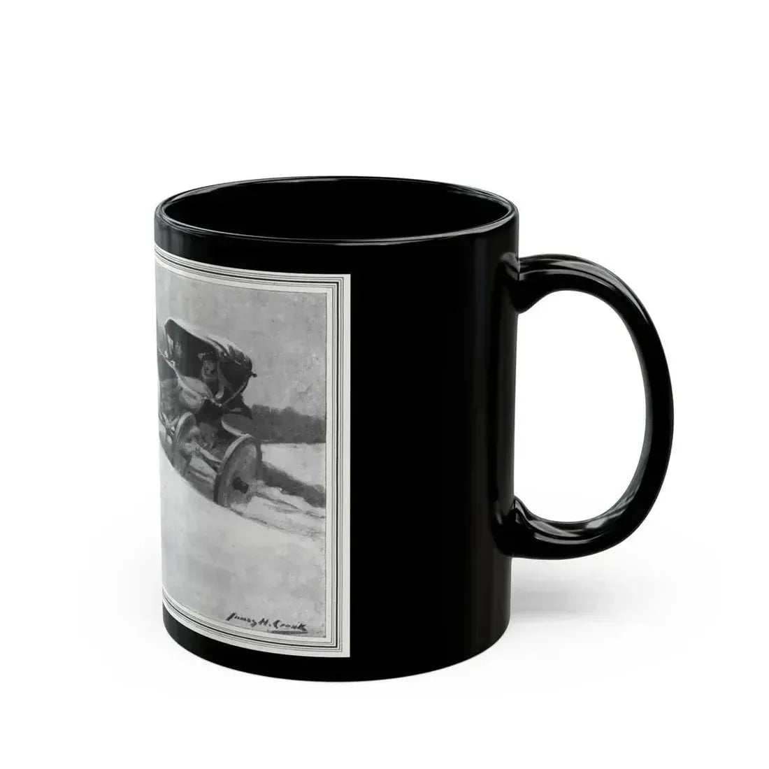 Doc Virginia (1), McCall's, August 1927 - Black Coffee Mug - Go Mug Yourself