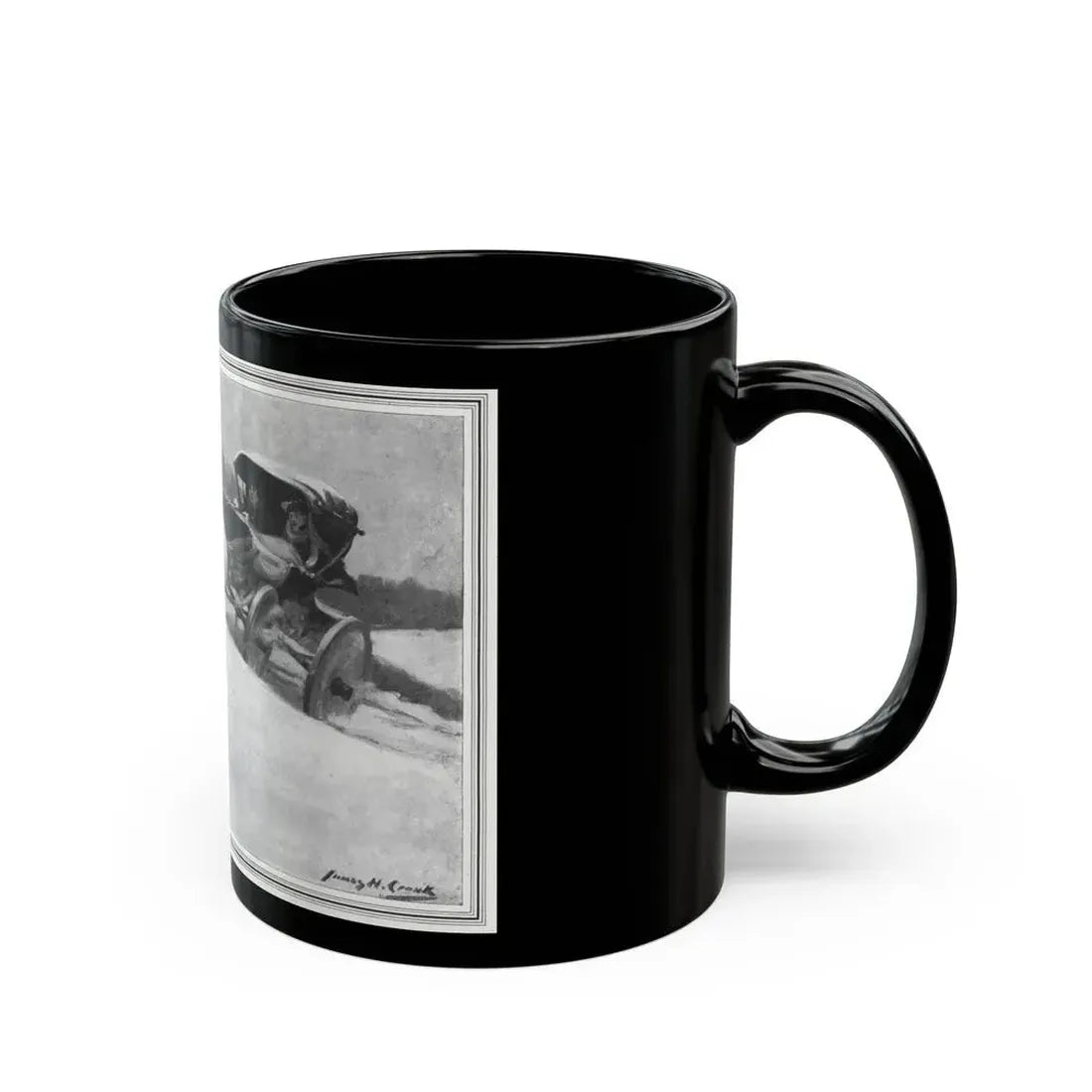 Doc Virginia (1), McCall's, August 1927 - Black Coffee Mug - Go Mug Yourself