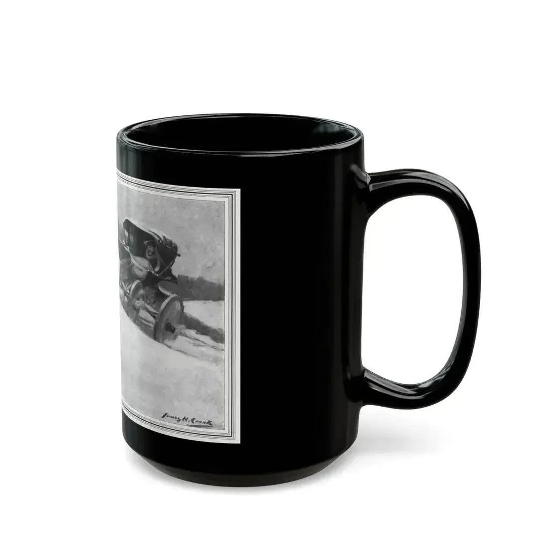 Doc Virginia (1), McCall's, August 1927 - Black Coffee Mug - Go Mug Yourself