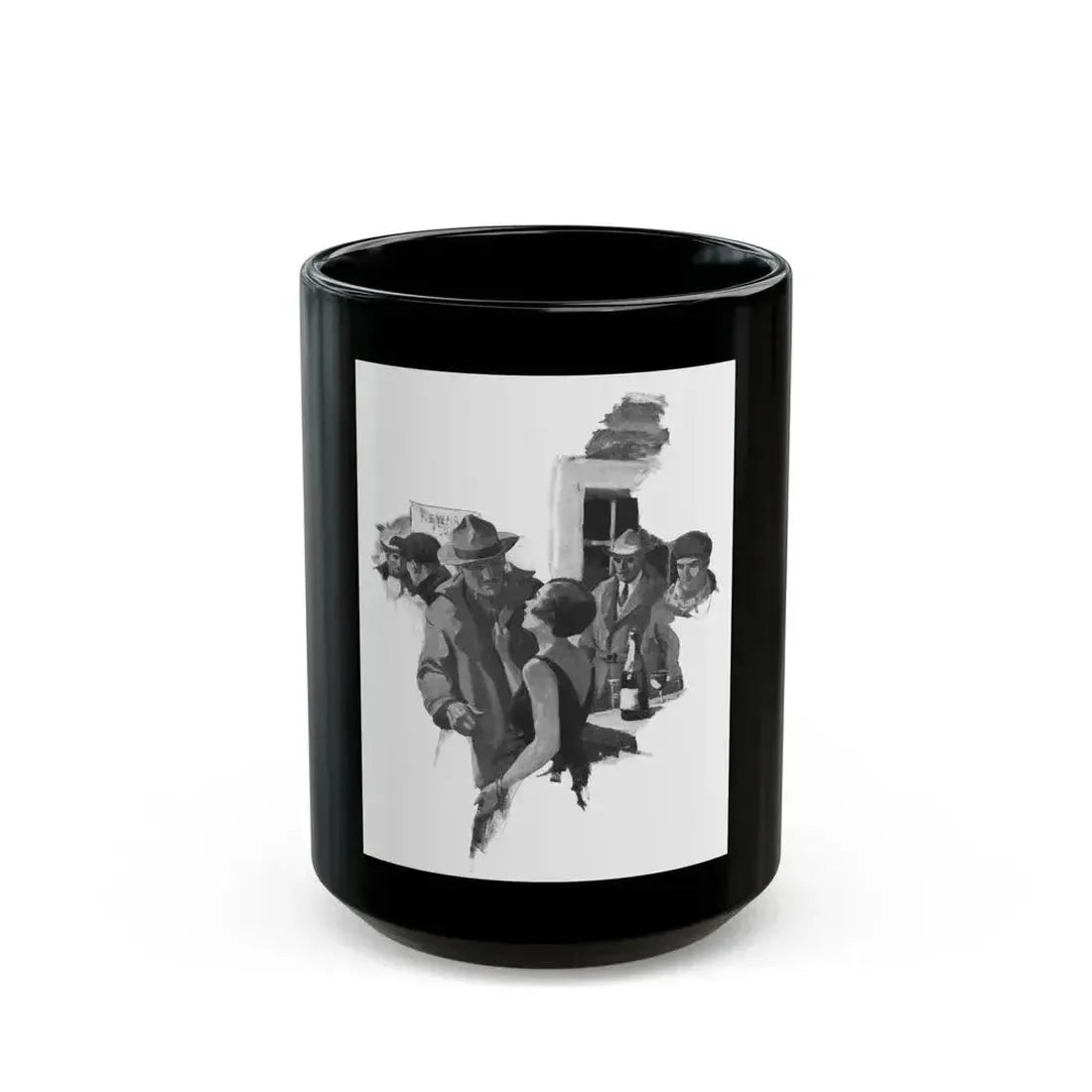 Doc Virginia (2), McCall's, August 1927 - Black Coffee Mug 15oz - Go Mug Yourself