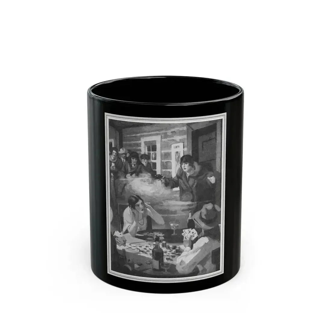 Doc Virginia (3), McCall's, August 1927 - Black Coffee Mug 11oz - Go Mug Yourself