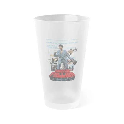 DOCTEUR JUSTICE 1975 Movie Poster - Frosted Pint Glass 16oz 16oz Frosted - Go Mug Yourself