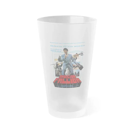 DOCTEUR JUSTICE 1975 Movie Poster - Frosted Pint Glass 16oz 16oz Frosted - Go Mug Yourself