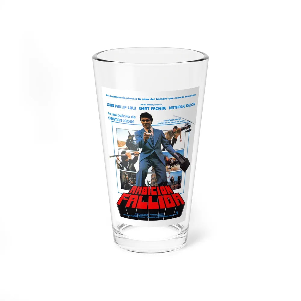 DOCTEUR JUSTICE 1975 Movie Poster - Pint Glass 16oz-16oz-Go Mug Yourself