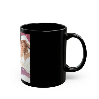 Doctor And Son by Richard Gordon, Woman's Own magazine, 1959 - Black Coffee Mug - Go Mug Yourself