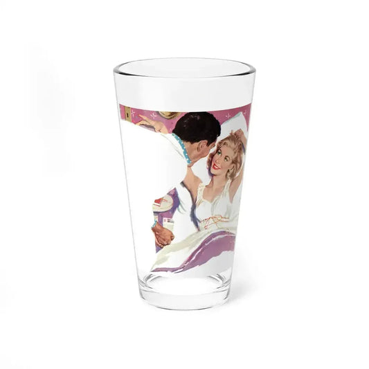 Doctor And Son by Richard Gordon, Woman's Own magazine, 1959 - Pint Glass 16oz 16oz - Go Mug Yourself
