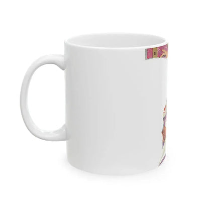 Doctor And Son by Richard Gordon, Woman's Own magazine, 1959 - White Coffee Mug - Go Mug Yourself