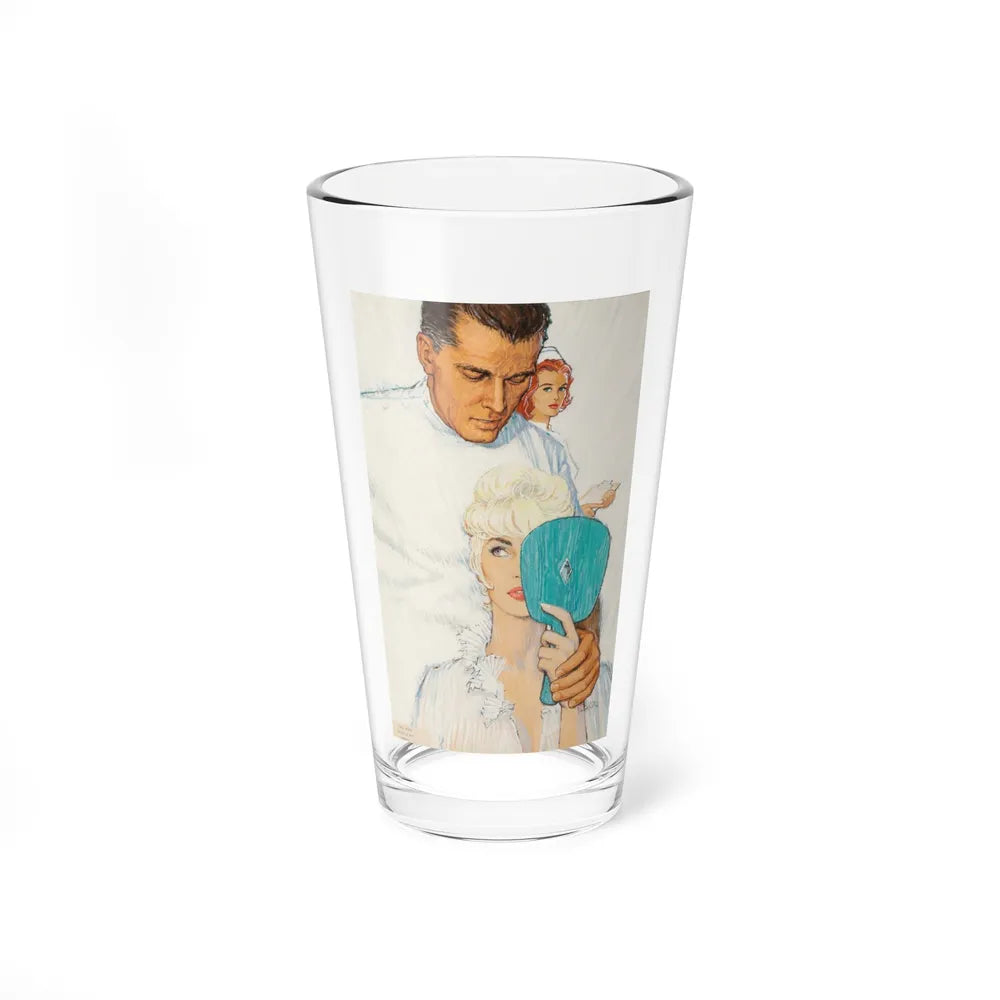 Doctor at Bay, Dell paperback cover, 1962 - Pint Glass 16oz-16oz-Go Mug Yourself