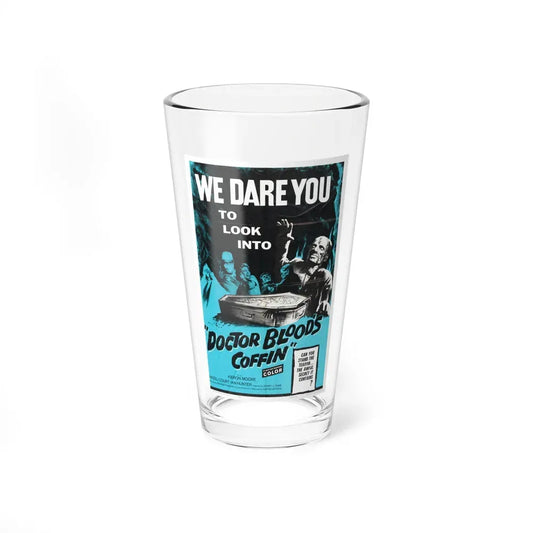DOCTOR BLOOD'S COFFIN 1961 Movie Poster - Pint Glass 16oz 16oz - Go Mug Yourself