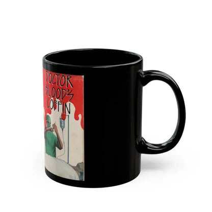 DOCTOR BLOODS COFFIN (VHS COVER) - Black Coffee Mug - Go Mug Yourself