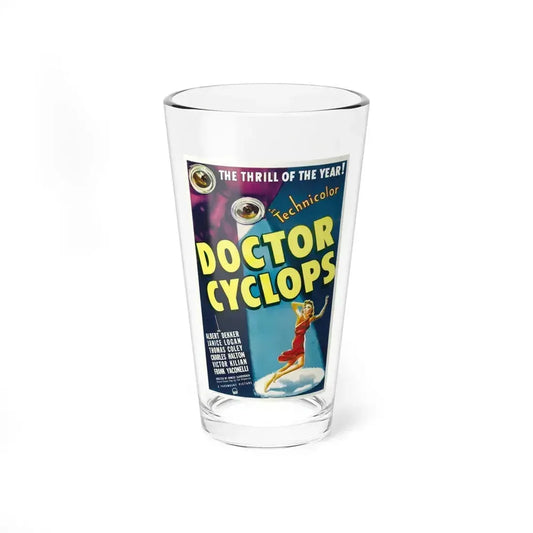 DOCTOR CYCLOPS 1940 Movie Poster - Pint Glass 16oz 16oz - Go Mug Yourself