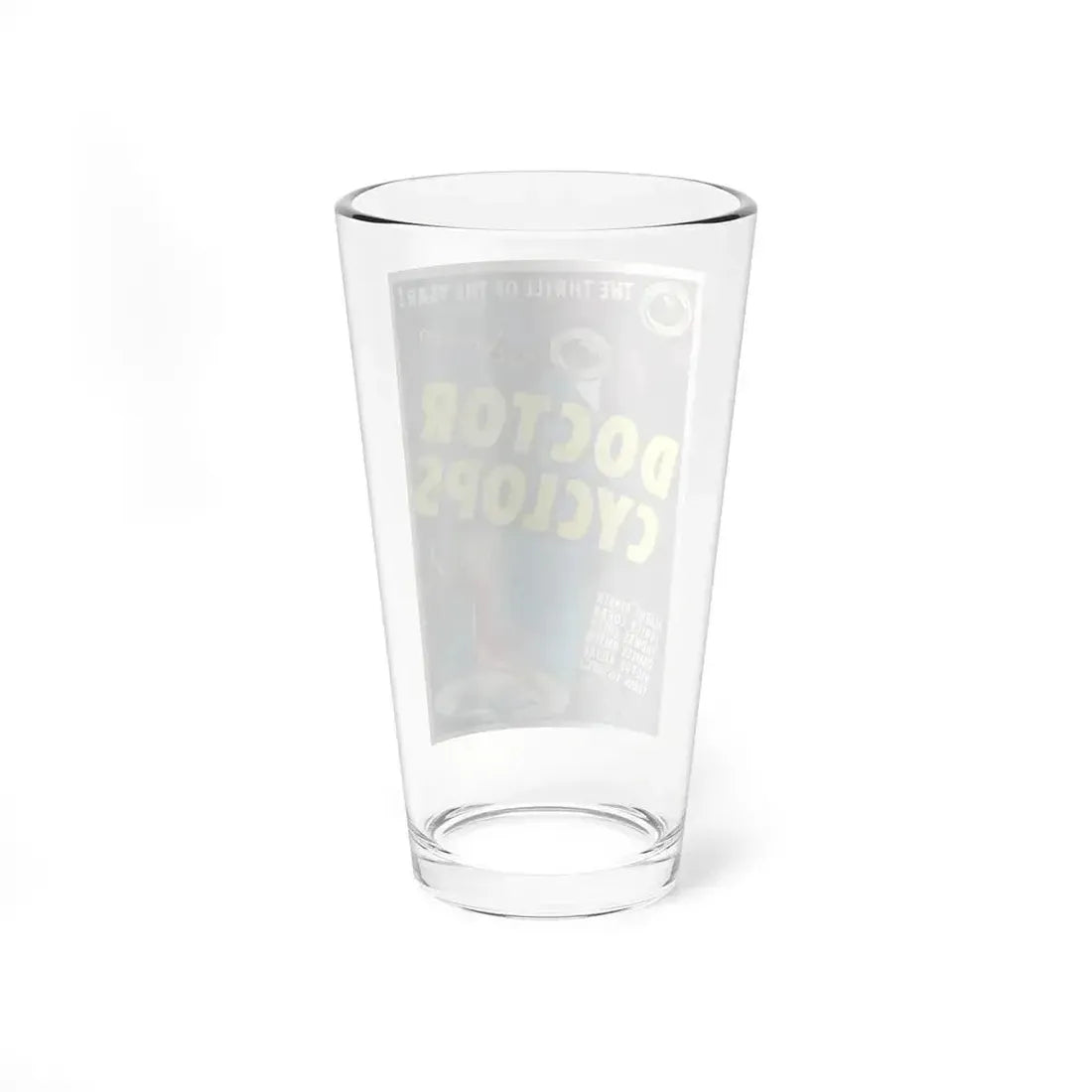 DOCTOR CYCLOPS 1940 Movie Poster - Pint Glass 16oz - Go Mug Yourself