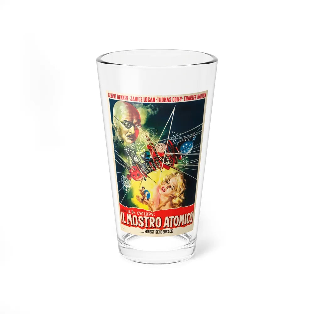 DOCTOR CYCLOPS (ITALIAN) 1940 Movie Poster - Pint Glass 16oz-16oz-Go Mug Yourself