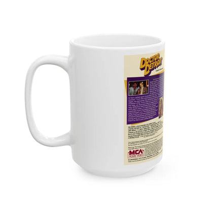 DOCTOR DETROIT (VHS COVER) - White Coffee Mug-Go Mug Yourself