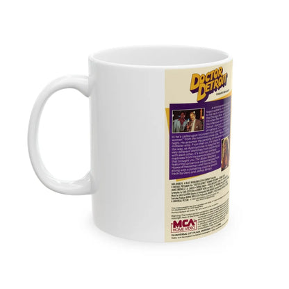 DOCTOR DETROIT (VHS COVER) - White Coffee Mug-Go Mug Yourself