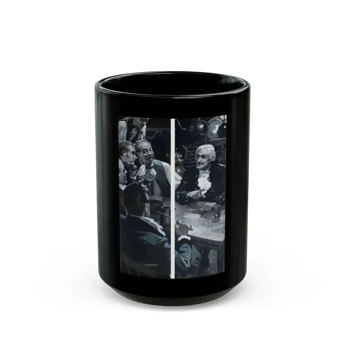 Doctor Dogbody's Leg (2), Rebook, January 1938 - Black Coffee Mug 15oz - Go Mug Yourself