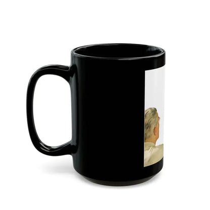 Doctor, I'd Like to Know, McCall's, January 1952 - Black Coffee Mug - Go Mug Yourself