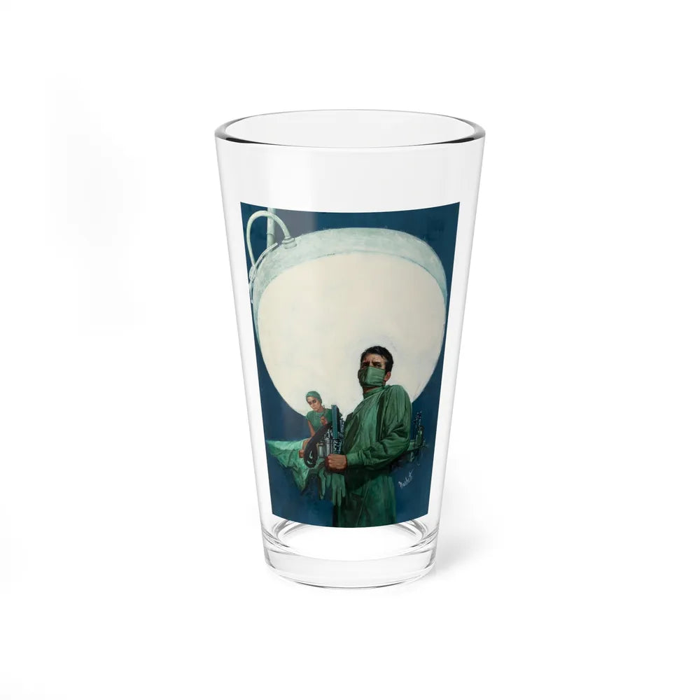 Doctor in Court, paperback cover, Curtis Books paperback cover, 1971 - Pint Glass 16oz-16oz-Go Mug Yourself