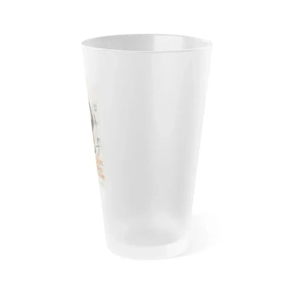 DOCTOR OF DOOM 1963 Movie Poster - Frosted Pint Glass 16oz - Go Mug Yourself