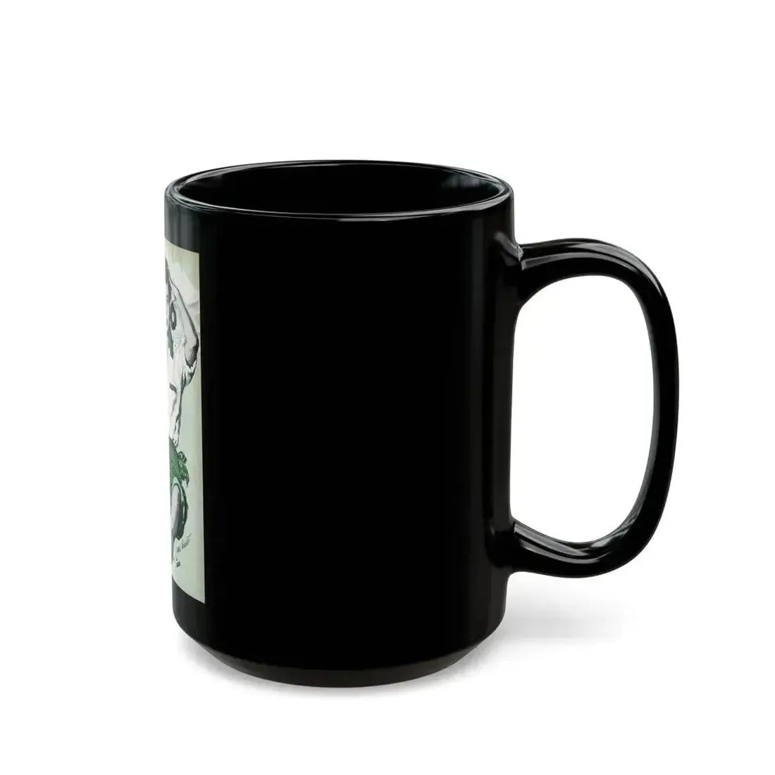 Doctor's Car, Good Housekeeping, December 1949 - Black Coffee Mug - Go Mug Yourself