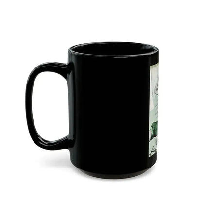 Doctor's Car, Good Housekeeping, December 1949 - Black Coffee Mug - Go Mug Yourself