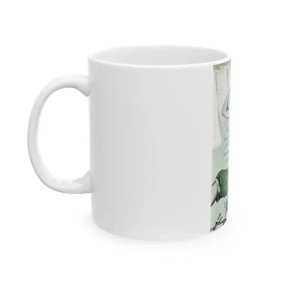 Doctor's Car, Good Housekeeping, December 1949 - White Coffee Mug - Go Mug Yourself