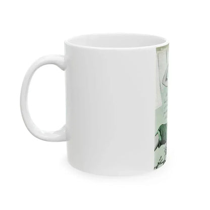 Doctor's Car, Good Housekeeping, December 1949 - White Coffee Mug - Go Mug Yourself