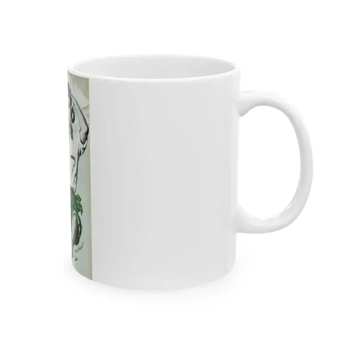 Doctor's Car, Good Housekeeping, December 1949 - White Coffee Mug - Go Mug Yourself