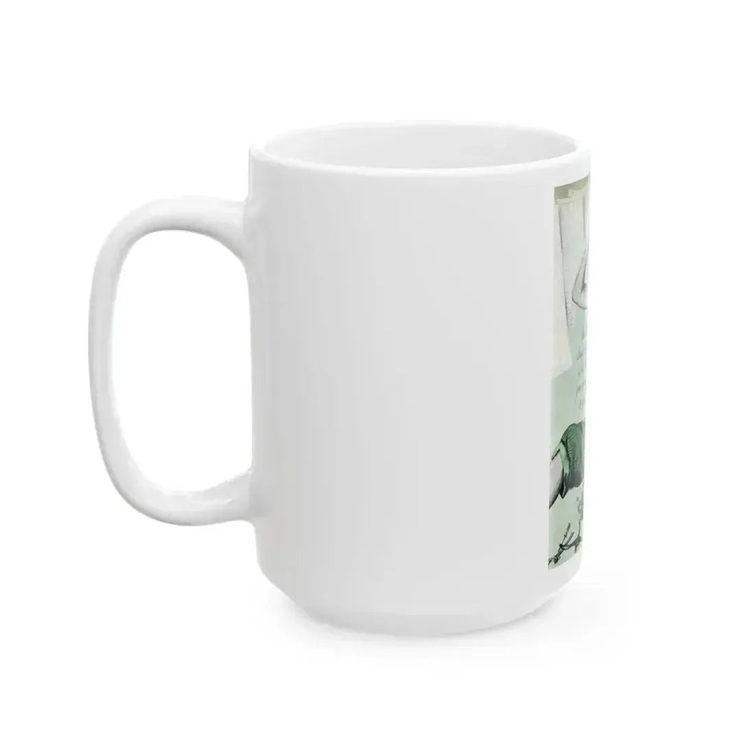 Doctor's Car, Good Housekeeping, December 1949 - White Coffee Mug - Go Mug Yourself