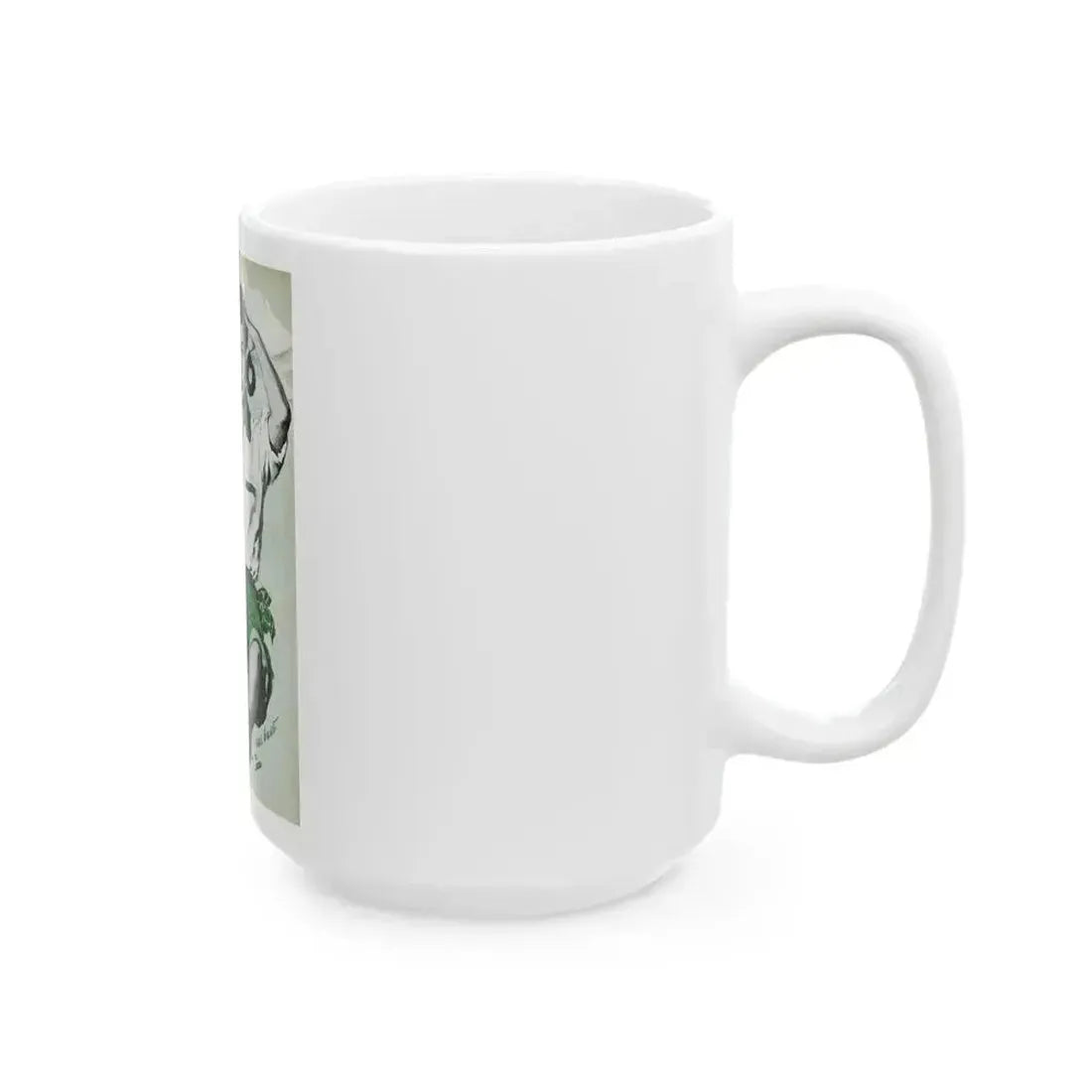 Doctor's Car, Good Housekeeping, December 1949 - White Coffee Mug - Go Mug Yourself