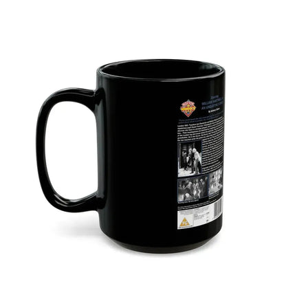 DOCTOR WHO AN UNEARTHLY CHILD (VHS COVER) - Black Coffee Mug - Go Mug Yourself