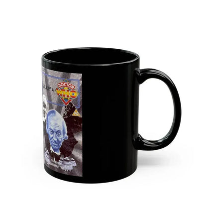DOCTOR WHO GALAXY 4 (VHS COVER) - Black Coffee Mug - Go Mug Yourself