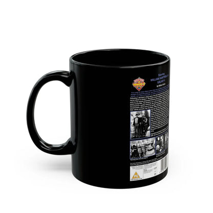 DOCTOR WHO GALAXY 4 (VHS COVER) - Black Coffee Mug-Go Mug Yourself