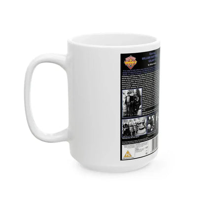 DOCTOR WHO GALAXY 4 (VHS COVER) - White Coffee Mug - Go Mug Yourself