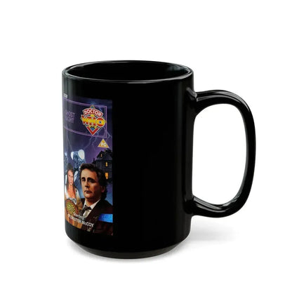 DOCTOR WHO GHOST LIGHT (VHS COVER) - Black Coffee Mug - Go Mug Yourself