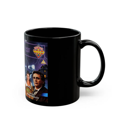 DOCTOR WHO GHOST LIGHT (VHS COVER) - Black Coffee Mug-Go Mug Yourself