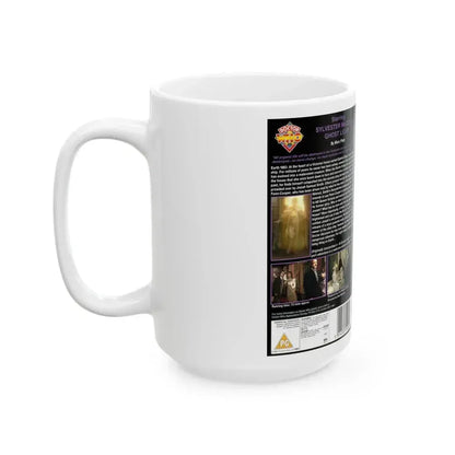 DOCTOR WHO GHOST LIGHT (VHS COVER) - White Coffee Mug - Go Mug Yourself