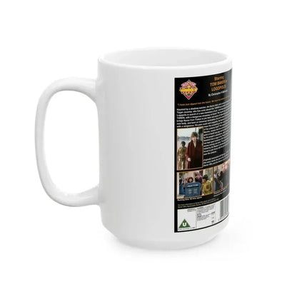 DOCTOR WHO LOGOPOLIS (VHS COVER) - White Coffee Mug - Go Mug Yourself