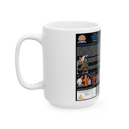 DOCTOR WHO MINDWARP (VHS COVER) - White Coffee Mug - Go Mug Yourself