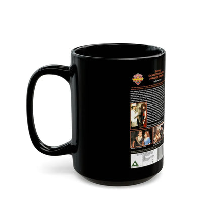 DOCTOR WHO PARADISE TOWERS (VHS COVER) - Black Coffee Mug-Go Mug Yourself