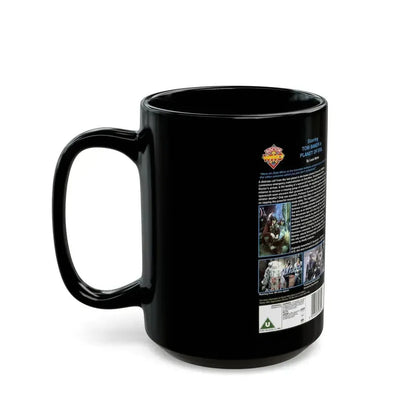 DOCTOR WHO PLANET OF EVIL (VHS COVER) - Black Coffee Mug - Go Mug Yourself